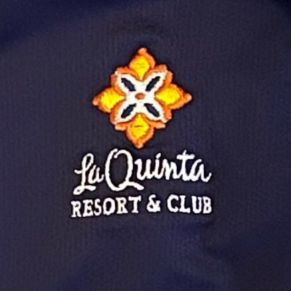 La Quinta Resort & Club DriFit Type Navy Shirt Men’s Medium